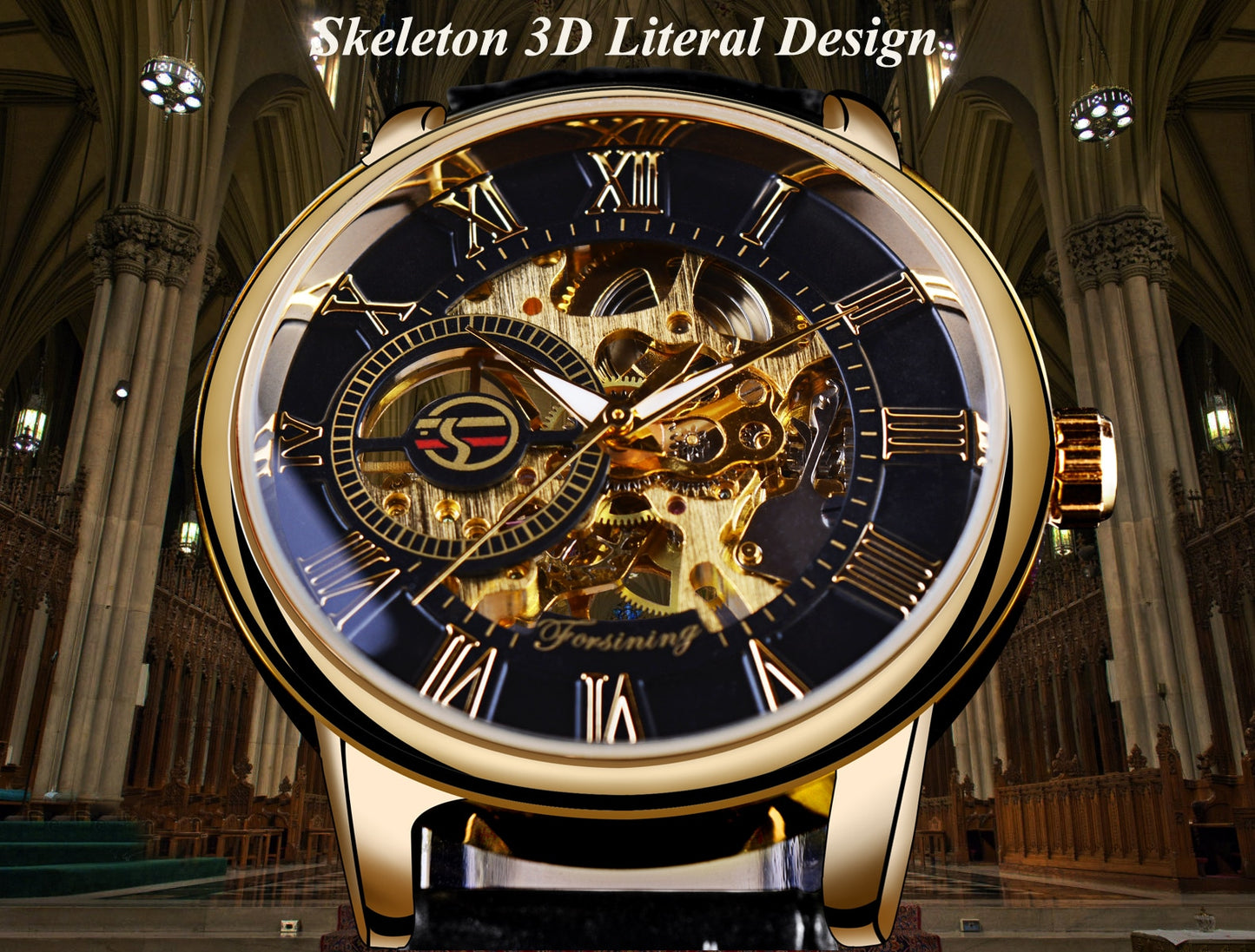 FORSINING Men's Luxury Watch