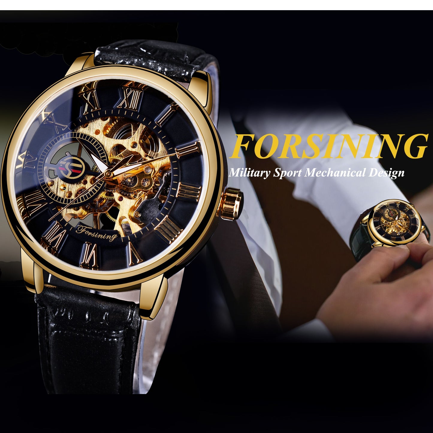 FORSINING Men's Luxury Watch